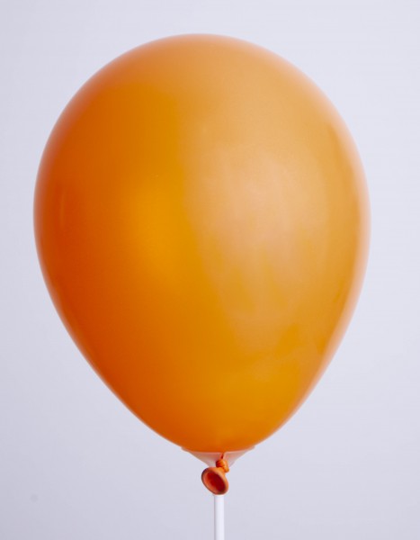 Ballons Orange Métal 5